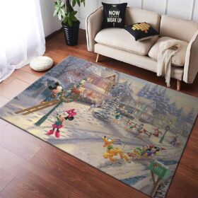 Tapis Disney Characters Mickey&rsquo;S Victorian Noël