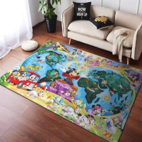 Tapis Disney World Map 19121121