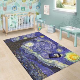 Tapis Doctor Who Starry Night
