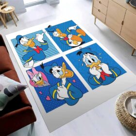 Tapis Donald Duck Full Face Funny Walt Disney Cartoon Ver2