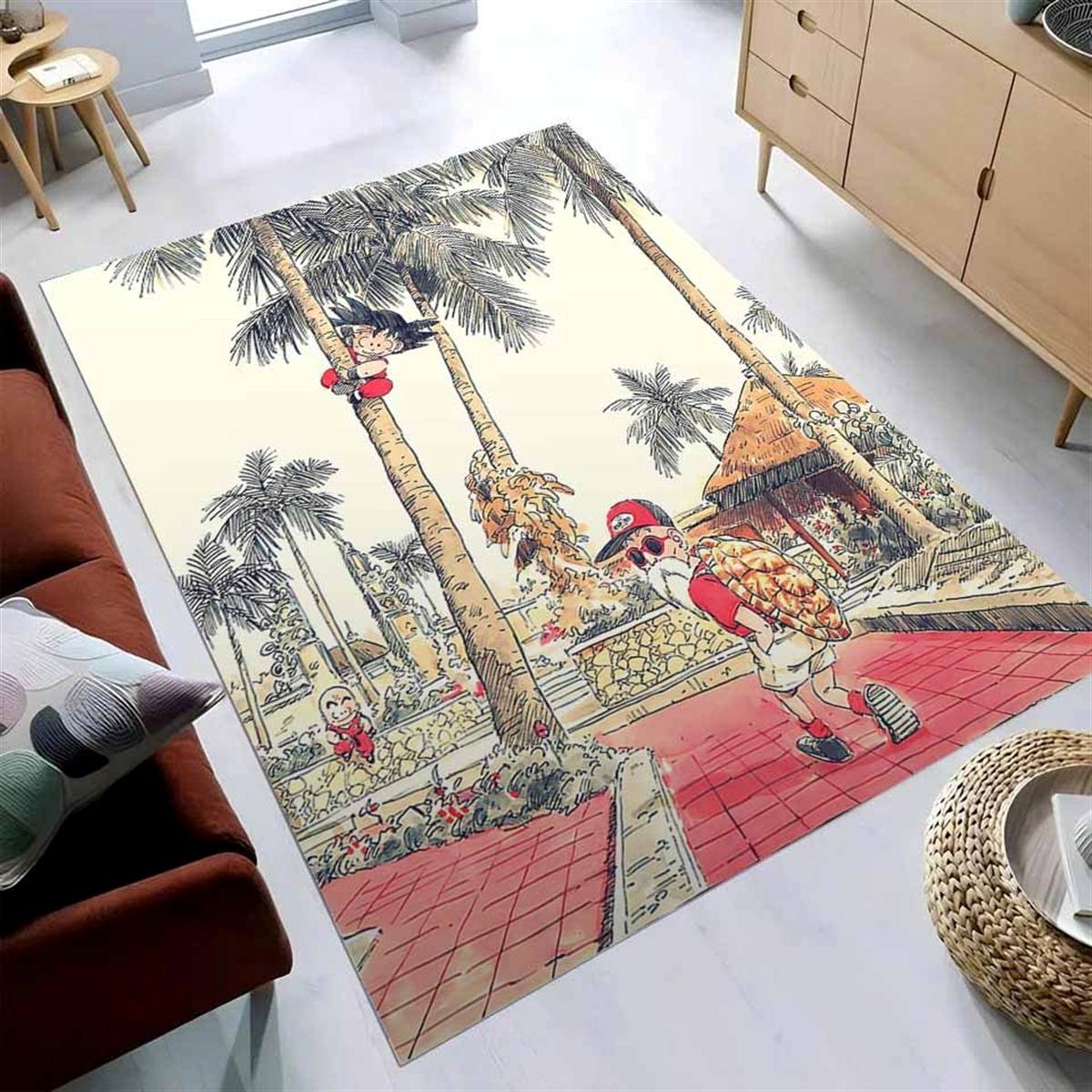 Tapis Dragon Ball Z Goku Kids