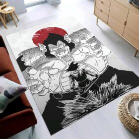 Tapis Dragon Ball Z Vegeta Contre Goku 02