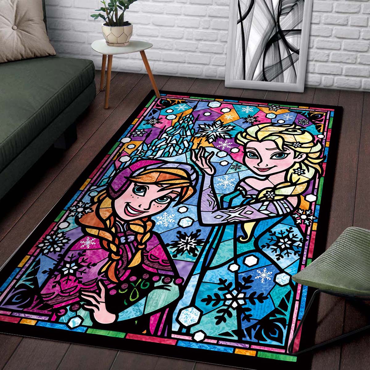 Tapis Elsa & Anna Frozen Disney Princess – Image 2