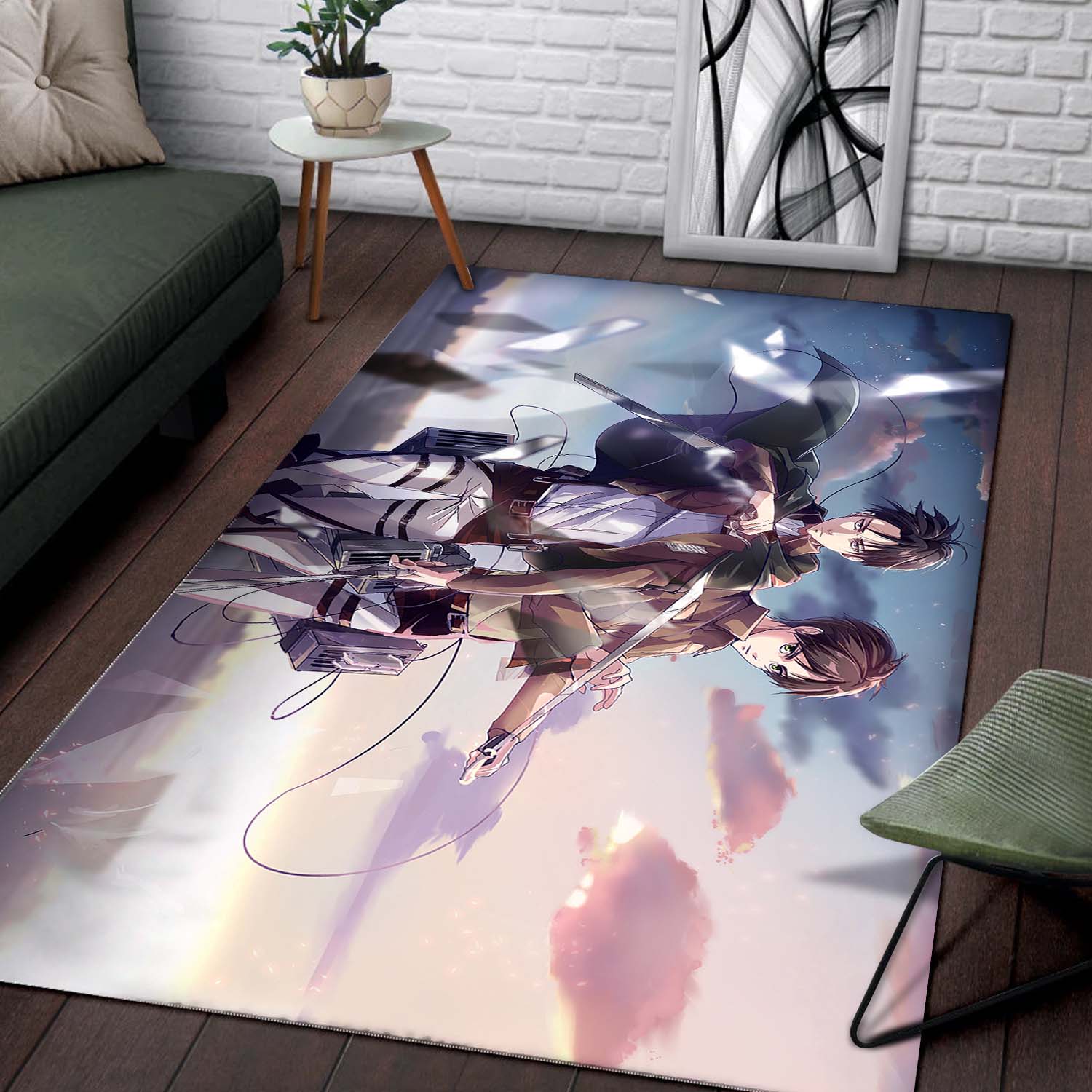 Tapis Eren Yeager Levi – Image 2
