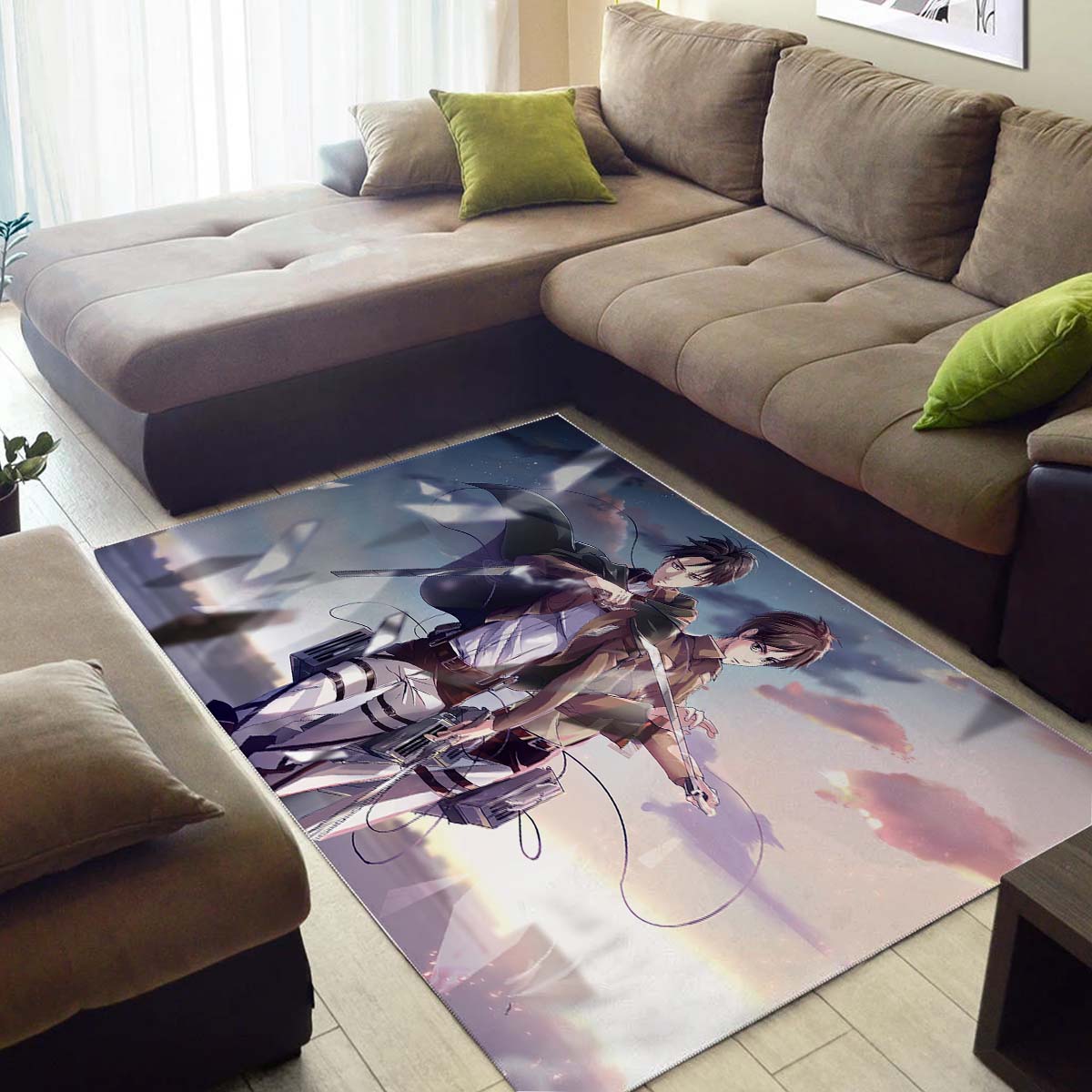 Tapis Eren Yeager Levi – Image 3