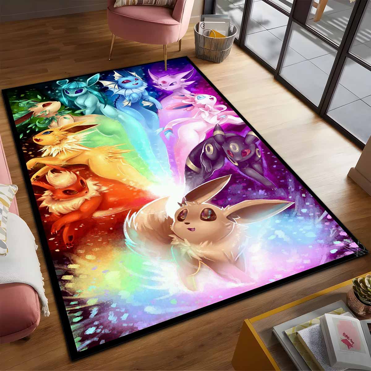 Tapis Evoli évolution Pokmon Eevee Evolution Pokemon 3 – Image 2