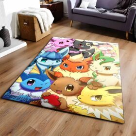 Tapis Evoli évolution Pokmon Eevee Evolution Pokemon 4