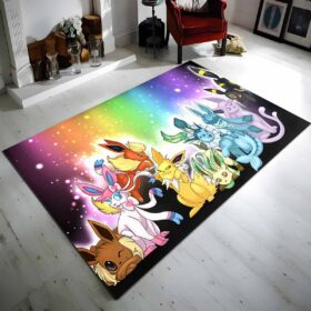 Tapis Evoli évolution Pokmon Eevee Evolution Pokemon 6