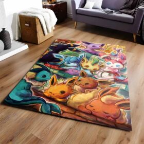 Tapis Evoli évolution Pokmon Eevee Evolution Pokemon 7