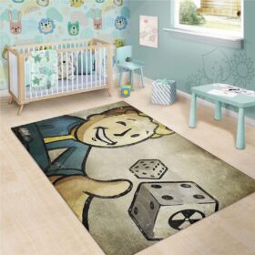 Tapis Fallout Pip Boy salle de jeux