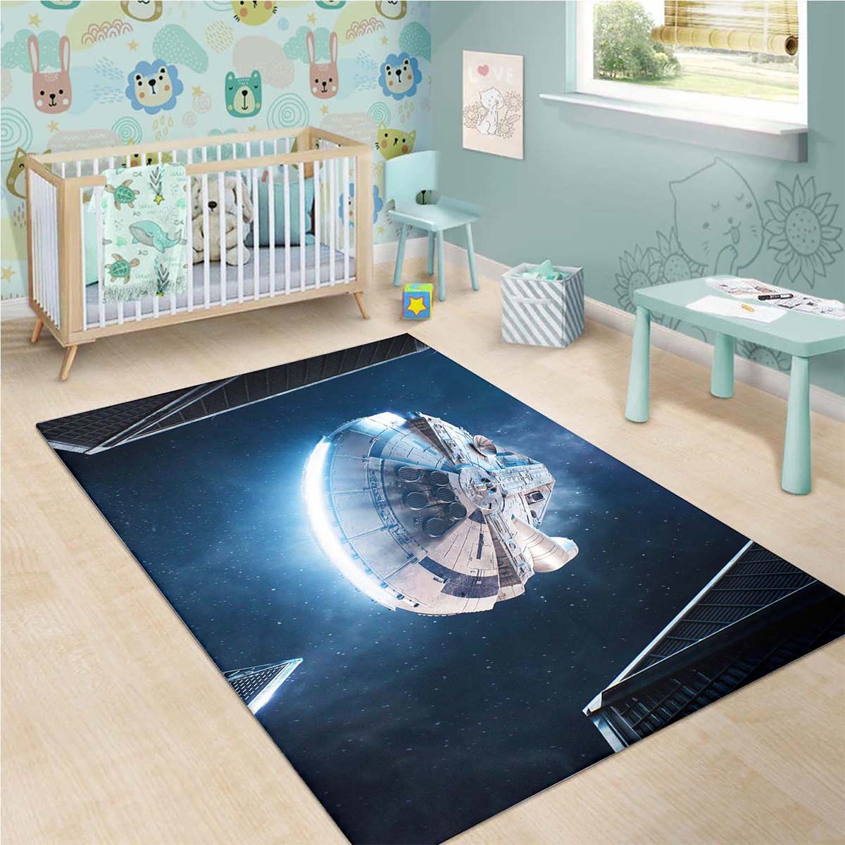 Tapis Faucon Millenium Star Wars – Image 3