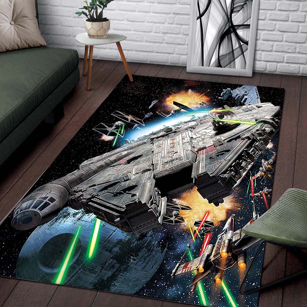 Tapis Faucon Millenium Star Wars 5 – Image 2