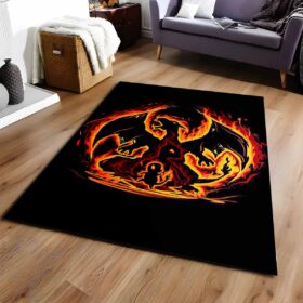 Tapis feu Glurak Pokmon Fire Charizard Pokemon