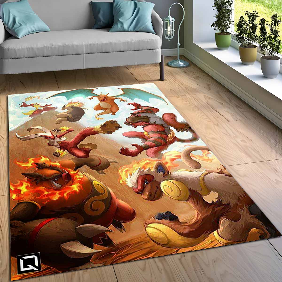 Tapis feu-typ Pokmon Fire Type Pokemon – Image 3