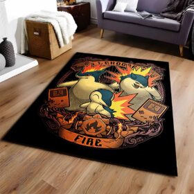 Tapis Feurigel feu-pokmon