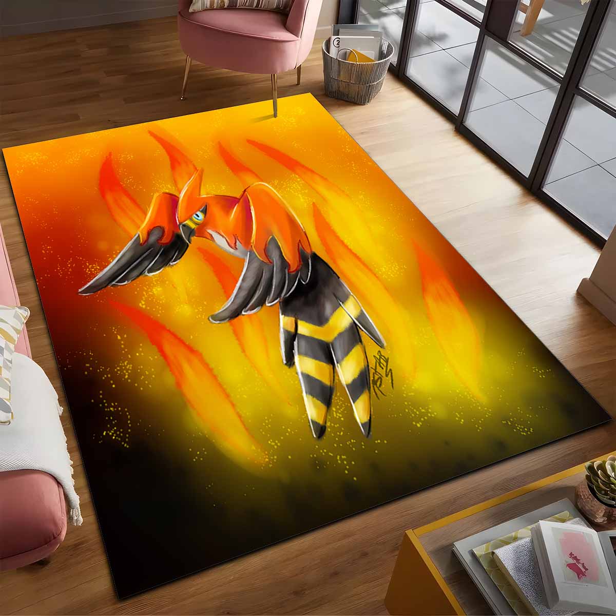 Tapis Fiaro Pokmon Talonflame Pokemon 4 – Image 2