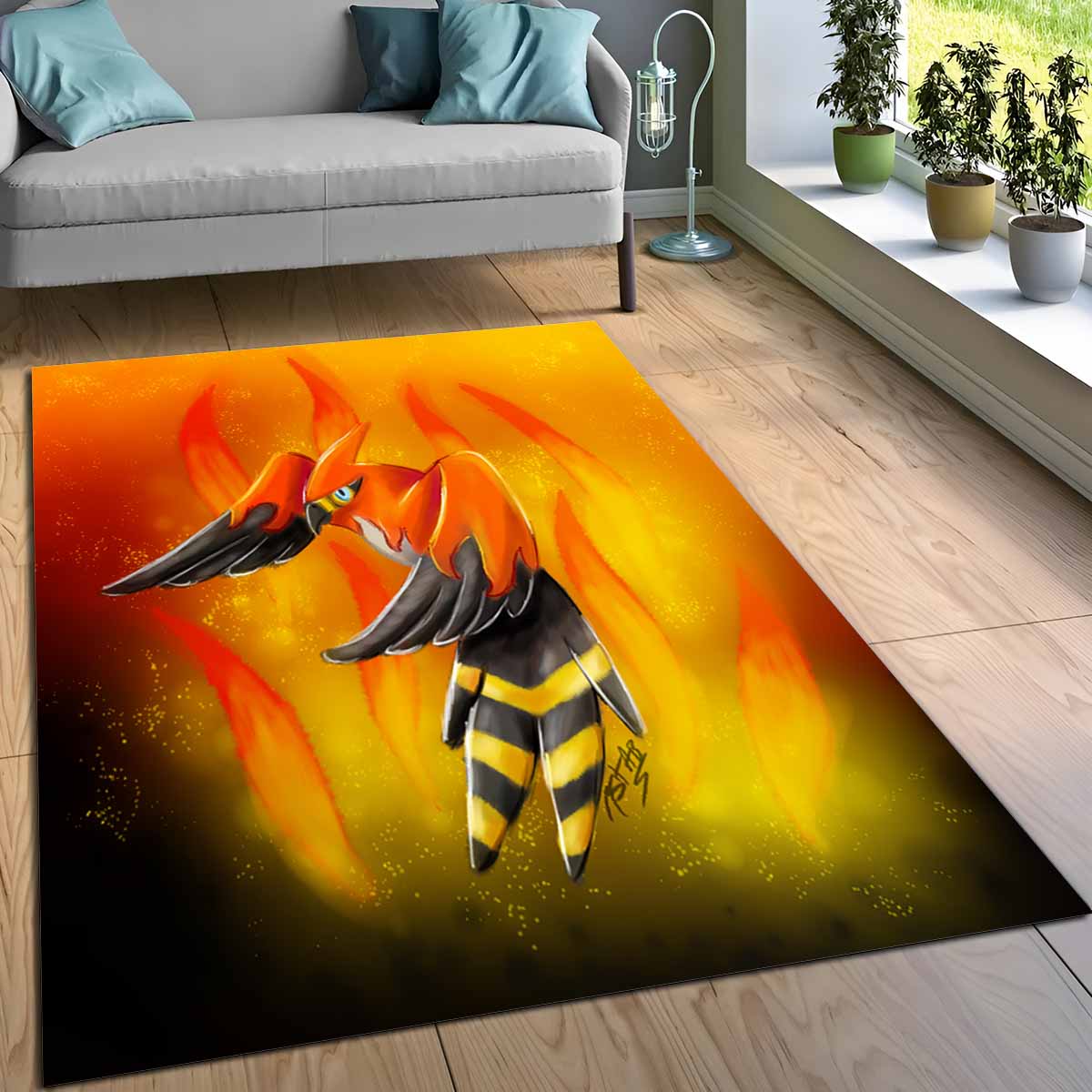 Tapis Fiaro Pokmon Talonflame Pokemon 4 – Image 3