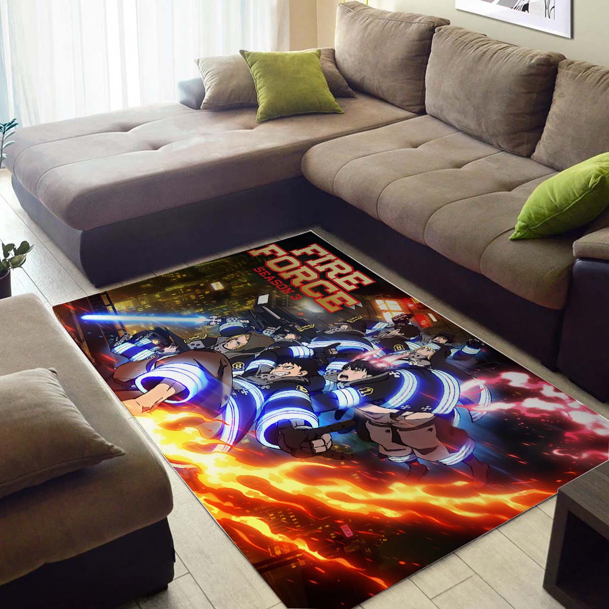 Tapis Fire Force Season 3 – Image 3
