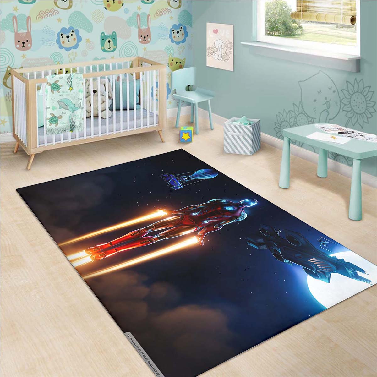 Tapis Fortnite Game Iron Man Skin Outfit – Image 3