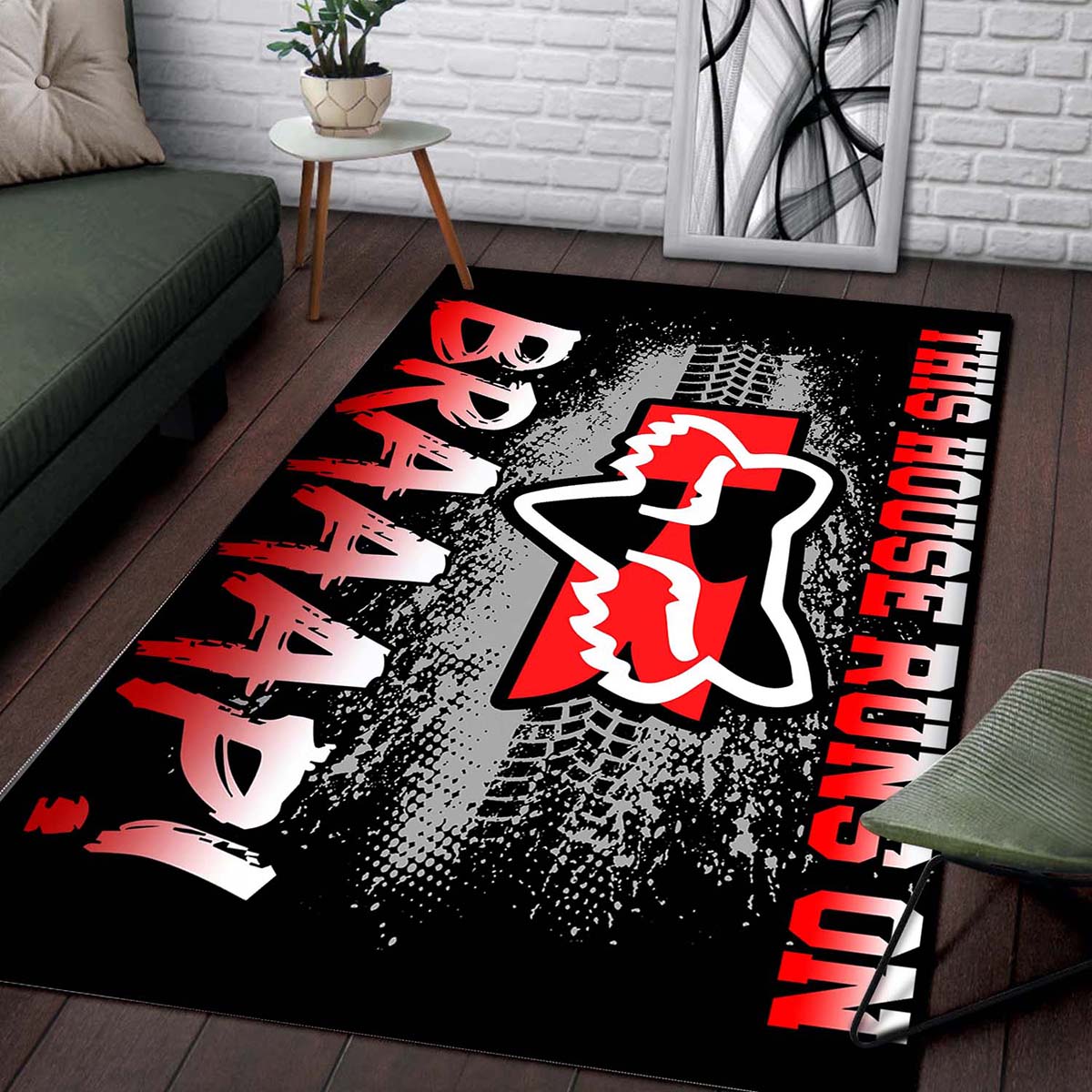 Tapis Fox Racing Kawasaki Braaap – Image 2
