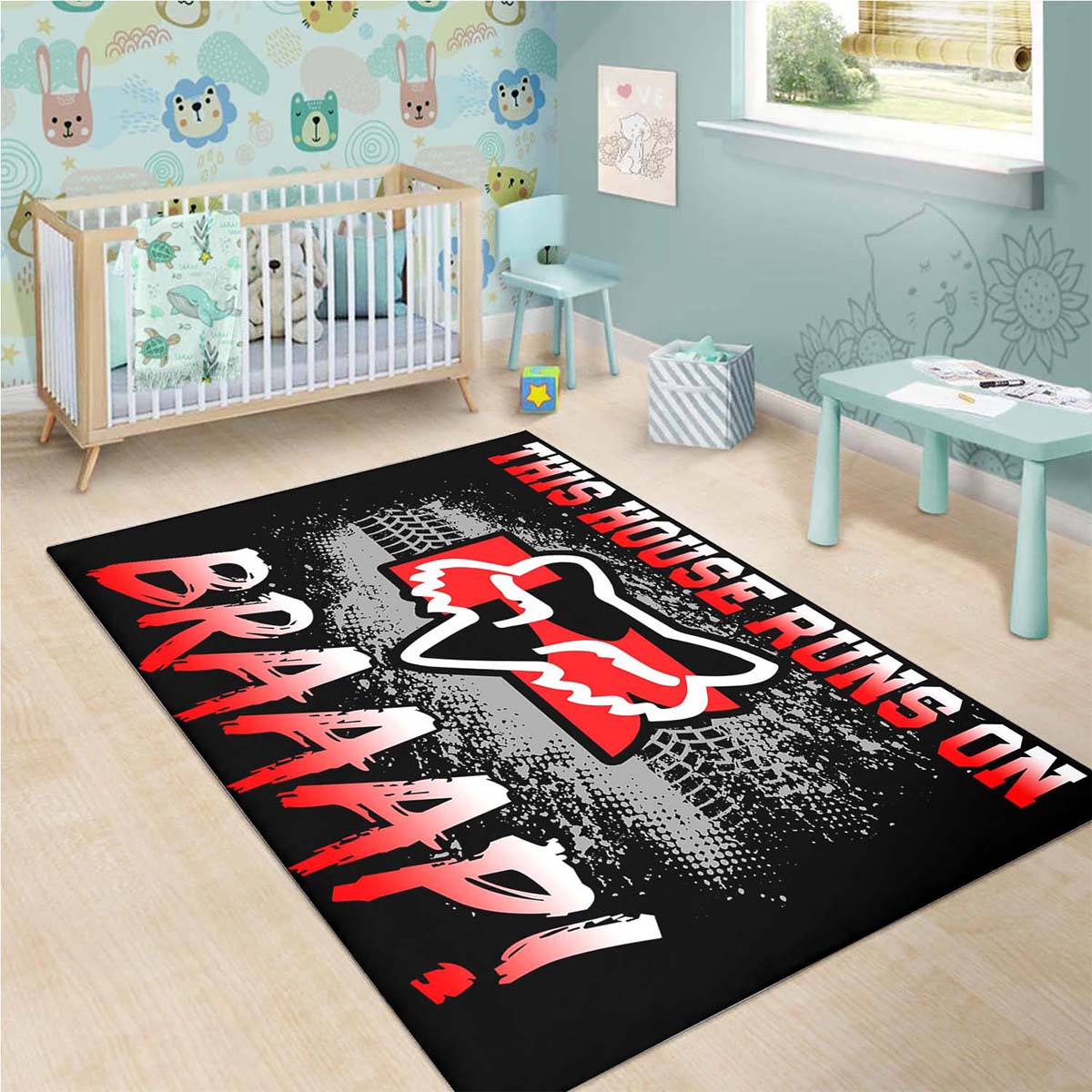 Tapis Fox Racing Kawasaki Braaap – Image 3