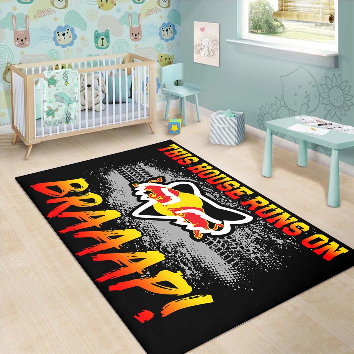 Tapis Fox Racing Red Bull Braaap – Image 3