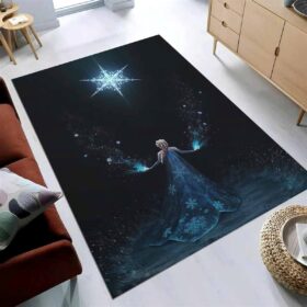 Tapis Frozen Elsa Wohnzimmer décoration De0830