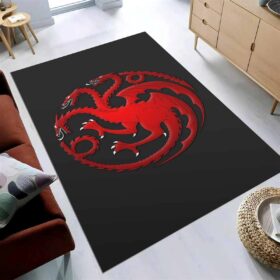 Tapis Game Of Thrones Fire And Blood Targaryen