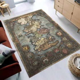 Tapis Game Of Thrones Westeros Karte