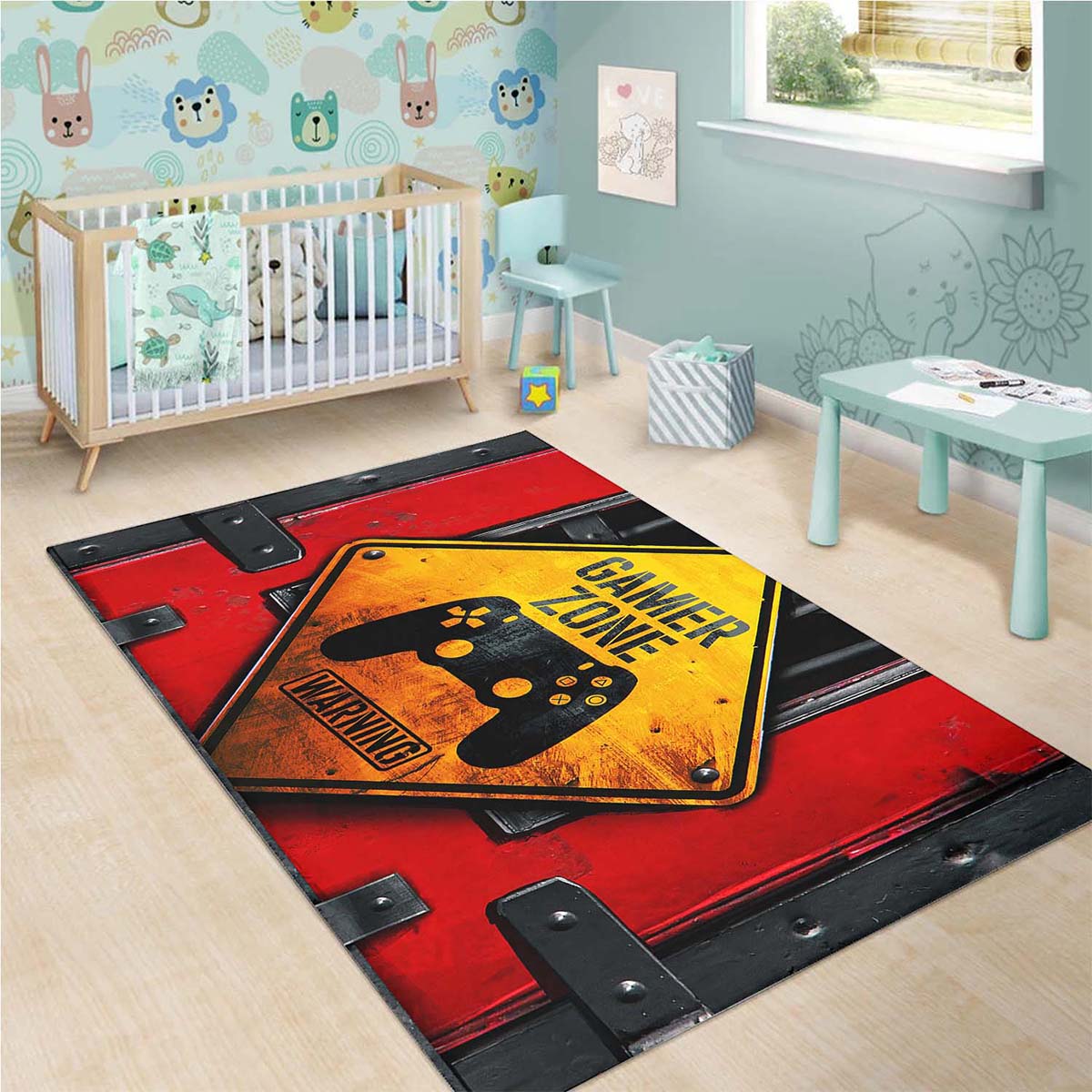 Tapis Gamer Zone Gamer Bei le Arbeit – Image 3