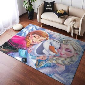 Tapis Gefrorene Elsa Anna Olaf