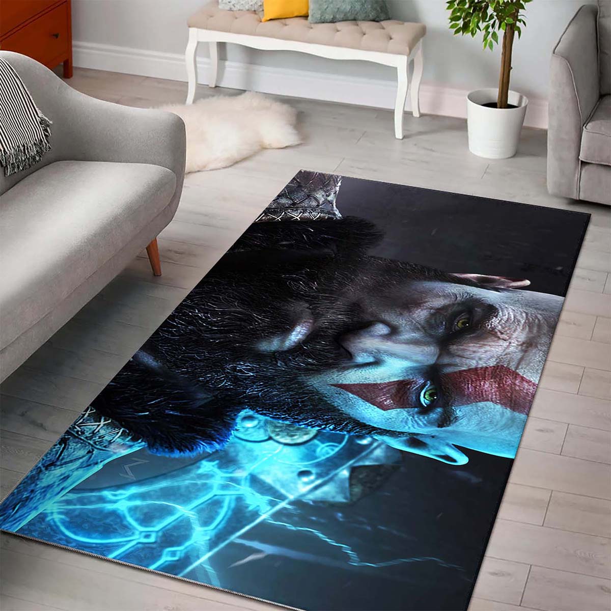 Tapis God Of War Kratos – Image 3