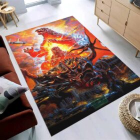 Tapis Godzilla
