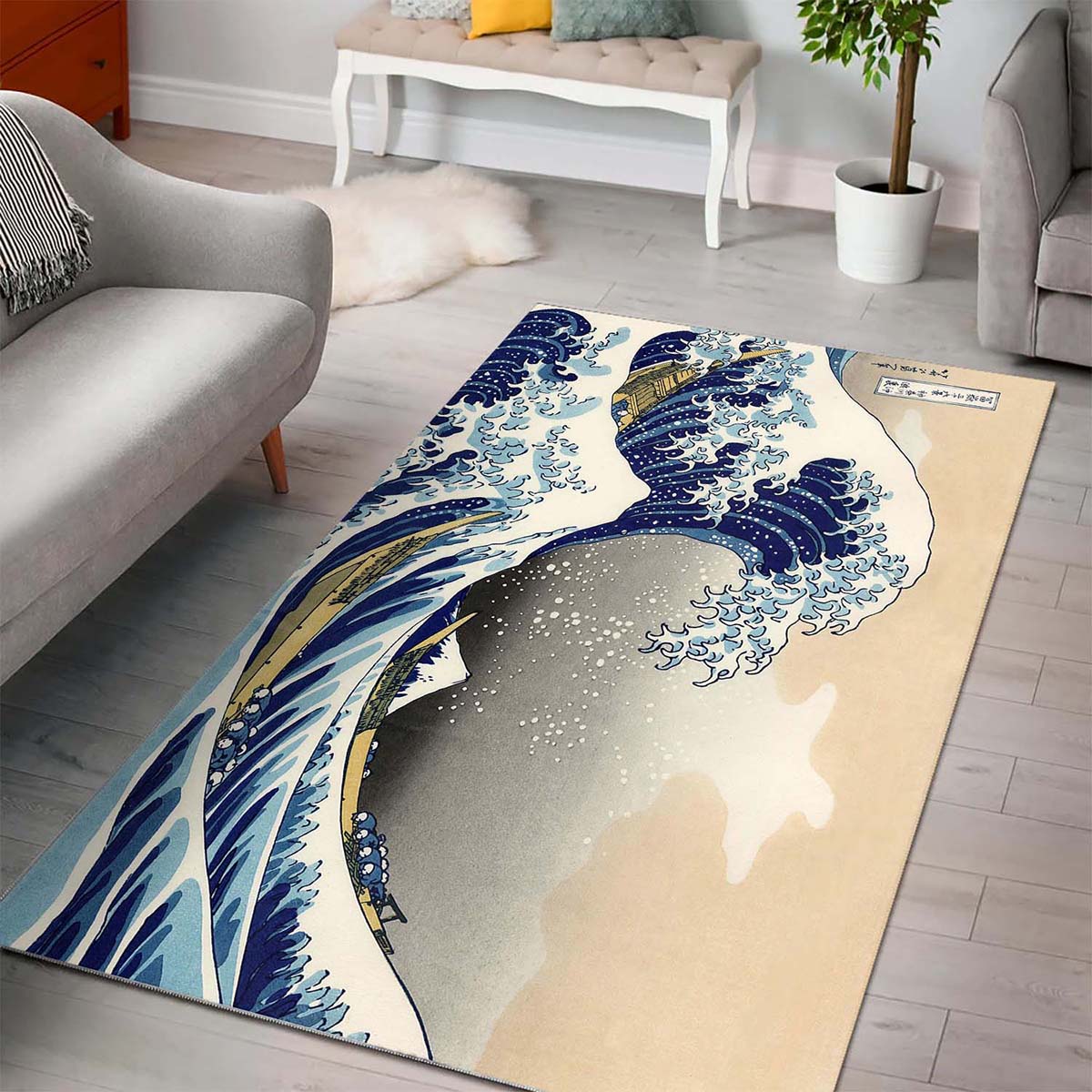 Tapis Great Wave Off Kanagawa – Image 3