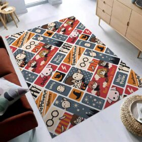 Tapis Harry Potter Chibi Pattern
