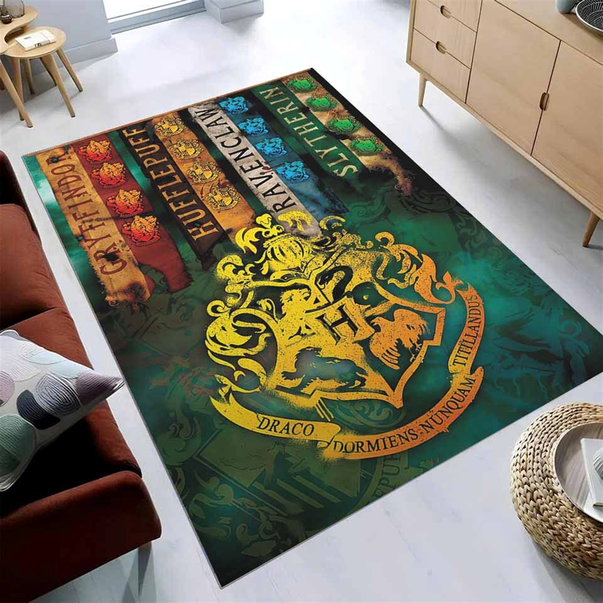 Tapis Harry Potter Hogwar House