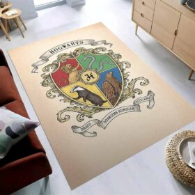 Tapis Harry Potter Hogwarts School Of Witchcraft And Wizardry