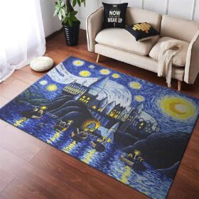 Tapis Harry Potter Hogwarts Starry Night