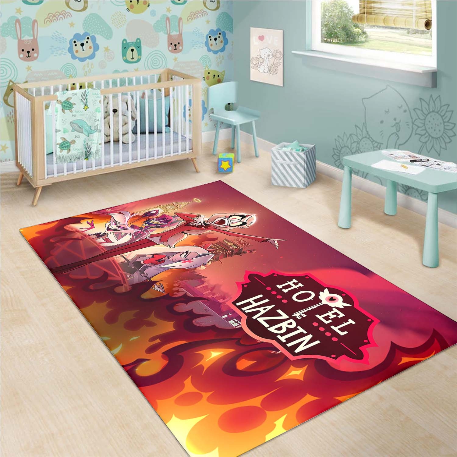 Tapis Hazbin Hotel Official