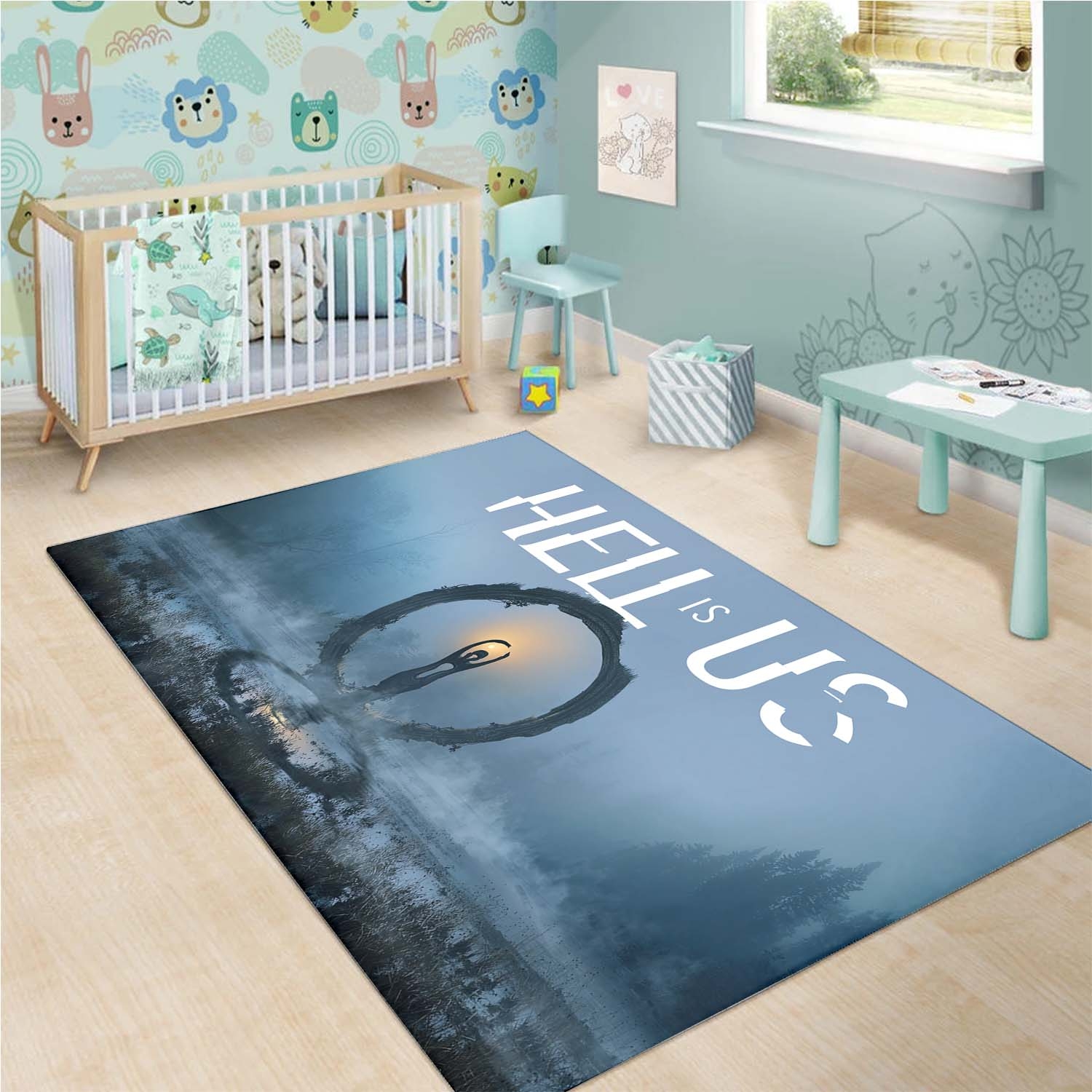 Tapis Hell Is Us Key Art
