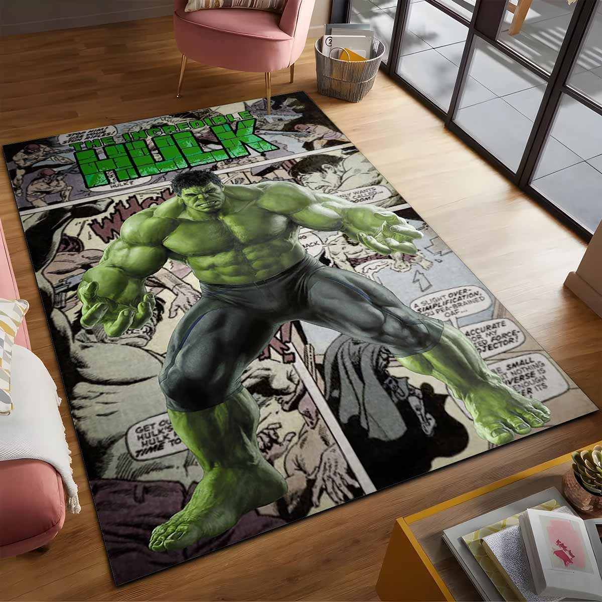 Tapis Hulk Avenger Marvel 1004 – Image 2
