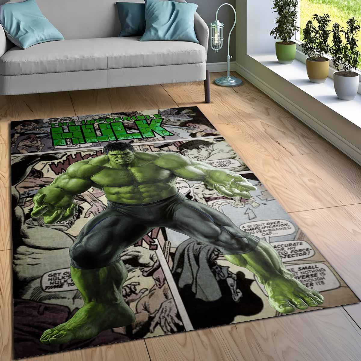 Tapis Hulk Avenger Marvel 1004 – Image 3