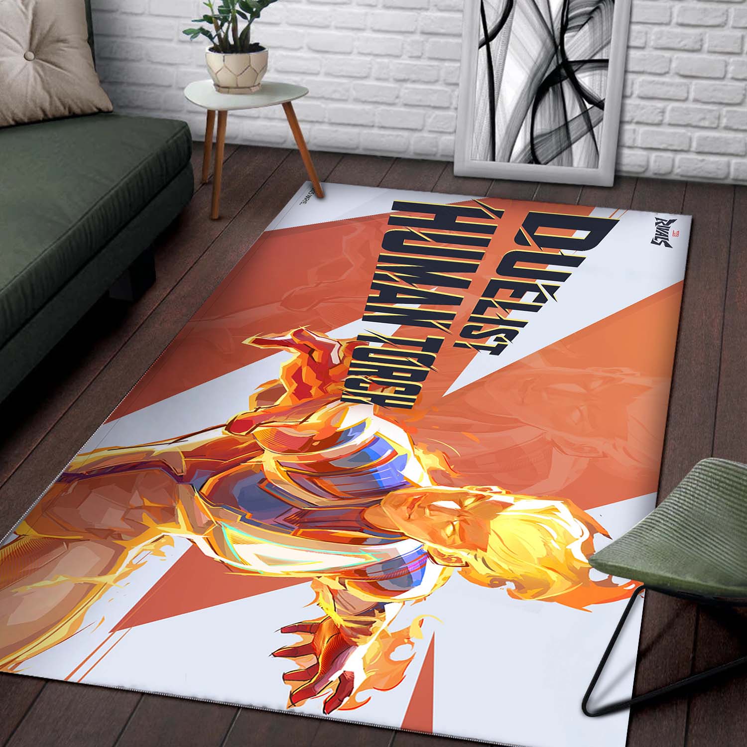 Tapis Human Torch Marvel – Image 2