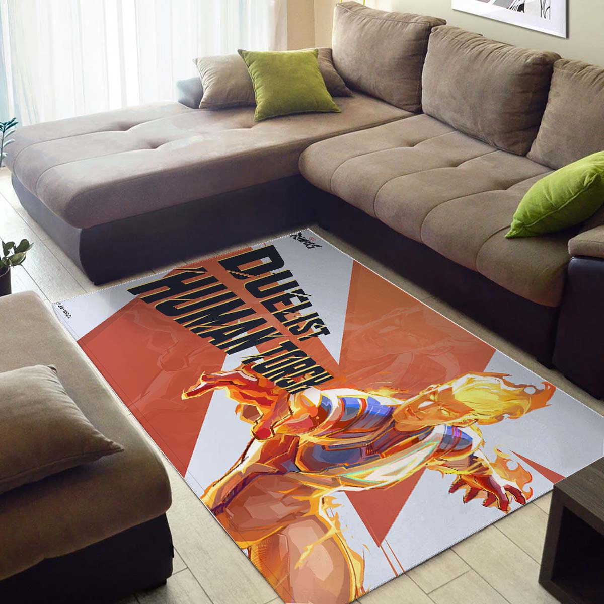 Tapis Human Torch Marvel – Image 3