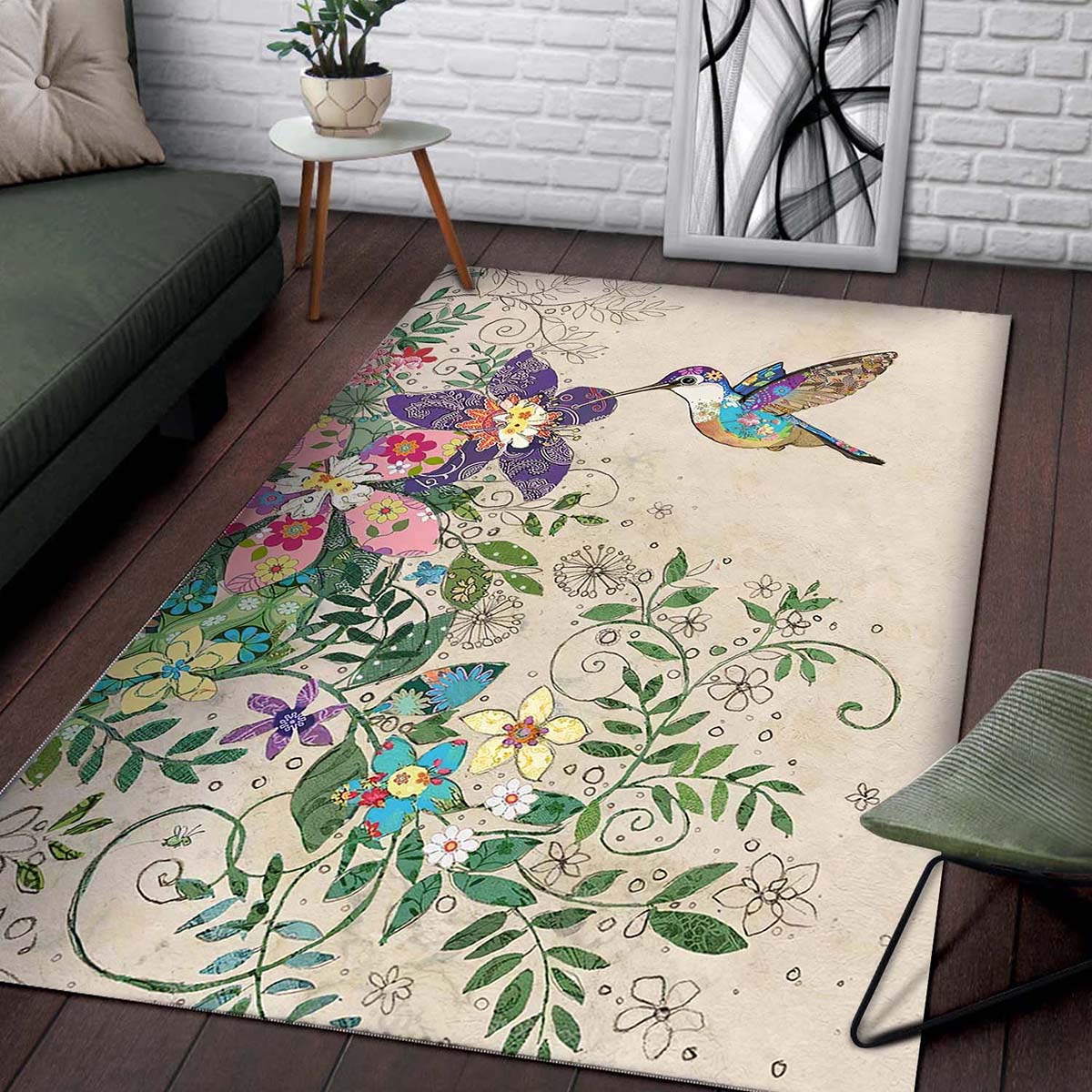 Tapis Hummingbirds Hm1609063m – Image 2