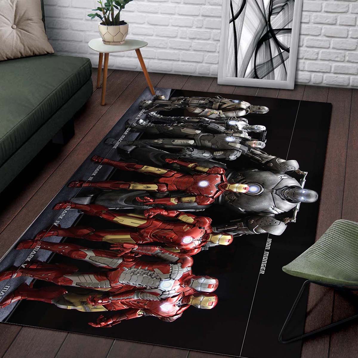 Tapis Iron Man Avengers Marvel 1 – Image 2