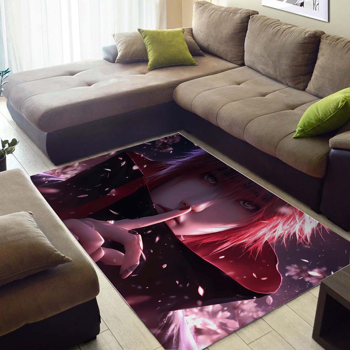 Tapis Itachi Uchiha Red – Image 3
