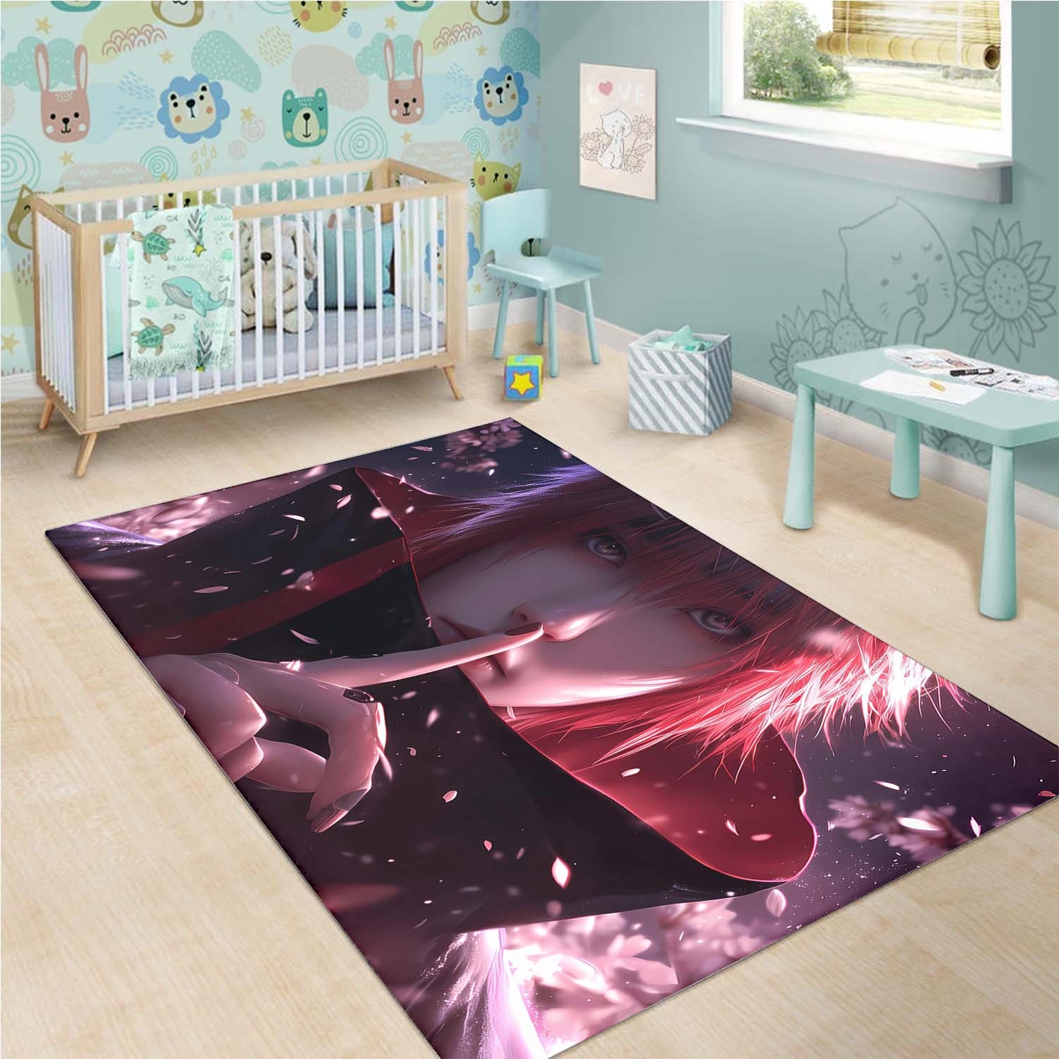 Tapis Itachi Uchiha Red