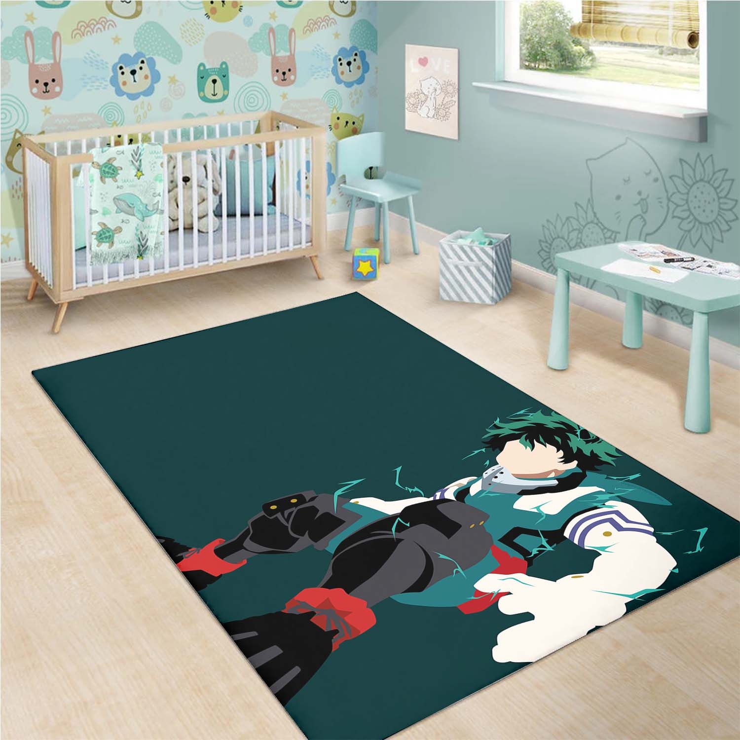 Tapis Izuku Midoriya Deku