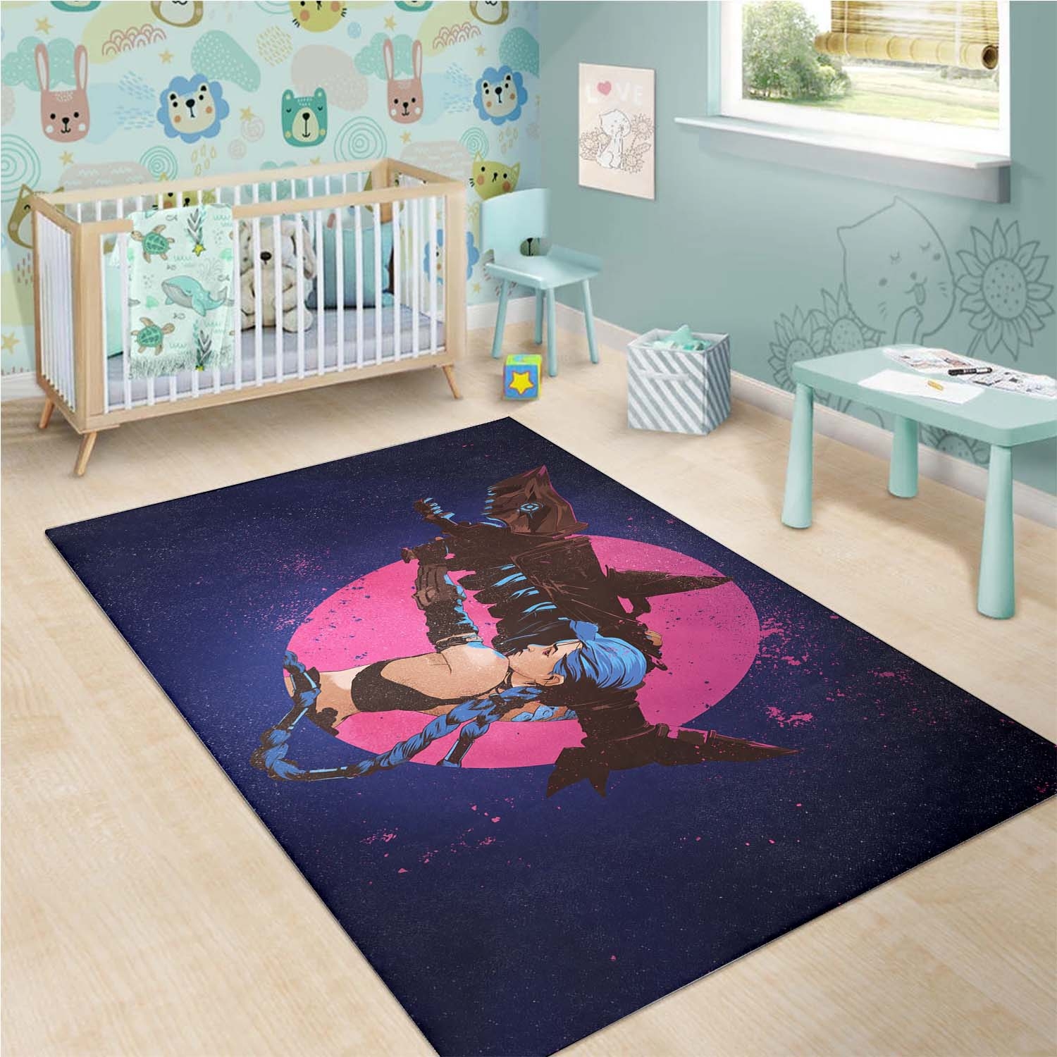 Tapis Jinx Poster Arcane